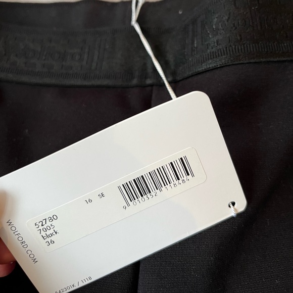 Wolford Black Logo Grazia Pant - Picture 5 of 5